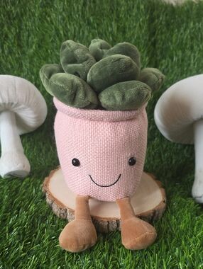 Ardene Plush Succulent Plant Bluddy